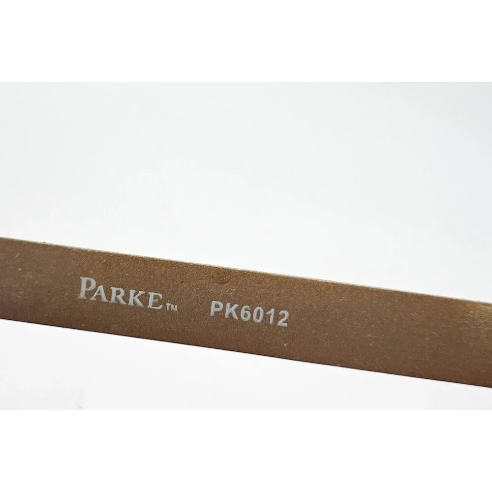 Parke Eyeglasses Womens Tortoise PK6012 Rectangle Full Rim Frames 55-18-130